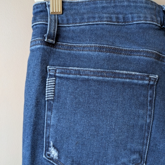 PAIGE Women's Jeans Amber 31 Raw Hem Cropped - Picture 9 of 16